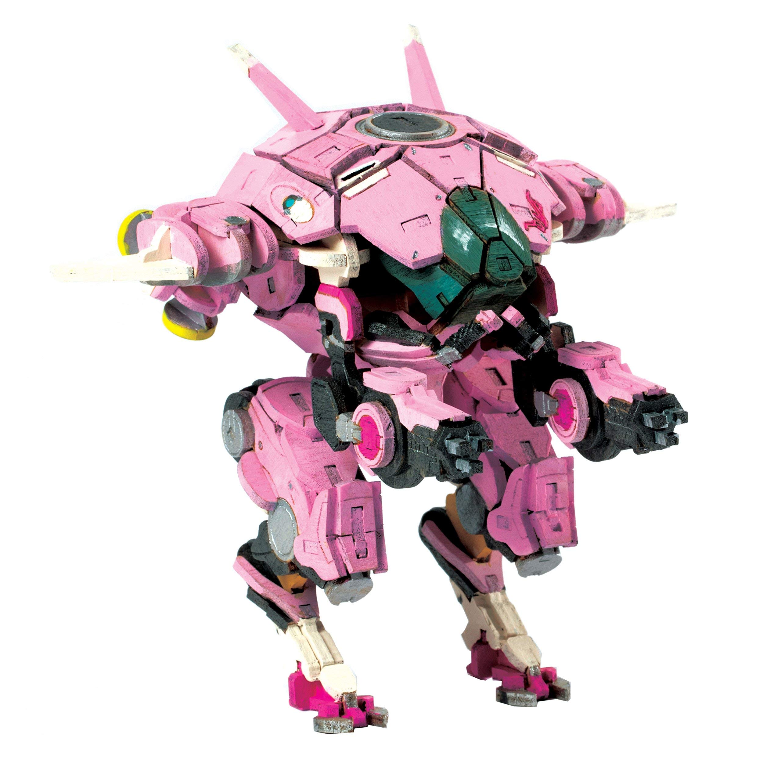 Amazon.com: Overwatch D.VA's Meka 3D Wood Puzzle & Model Figure